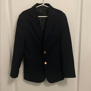 Classic Navy Kids Blazer with Gold Buttons